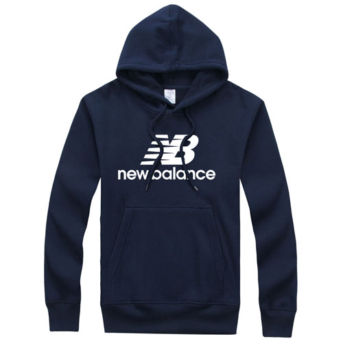 SUDADERA NEW BALANCE -BLEU / BLANC